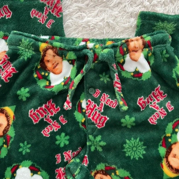 Elf Christmas Pajama Pants - Picture 2 of 11